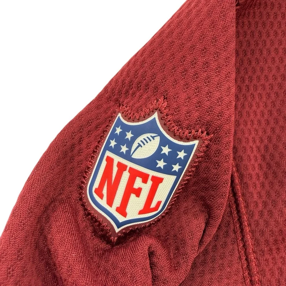 Nike On Field Therma-Fit Red Washington Redskins Crewneck Fleece‎ Men's Small
